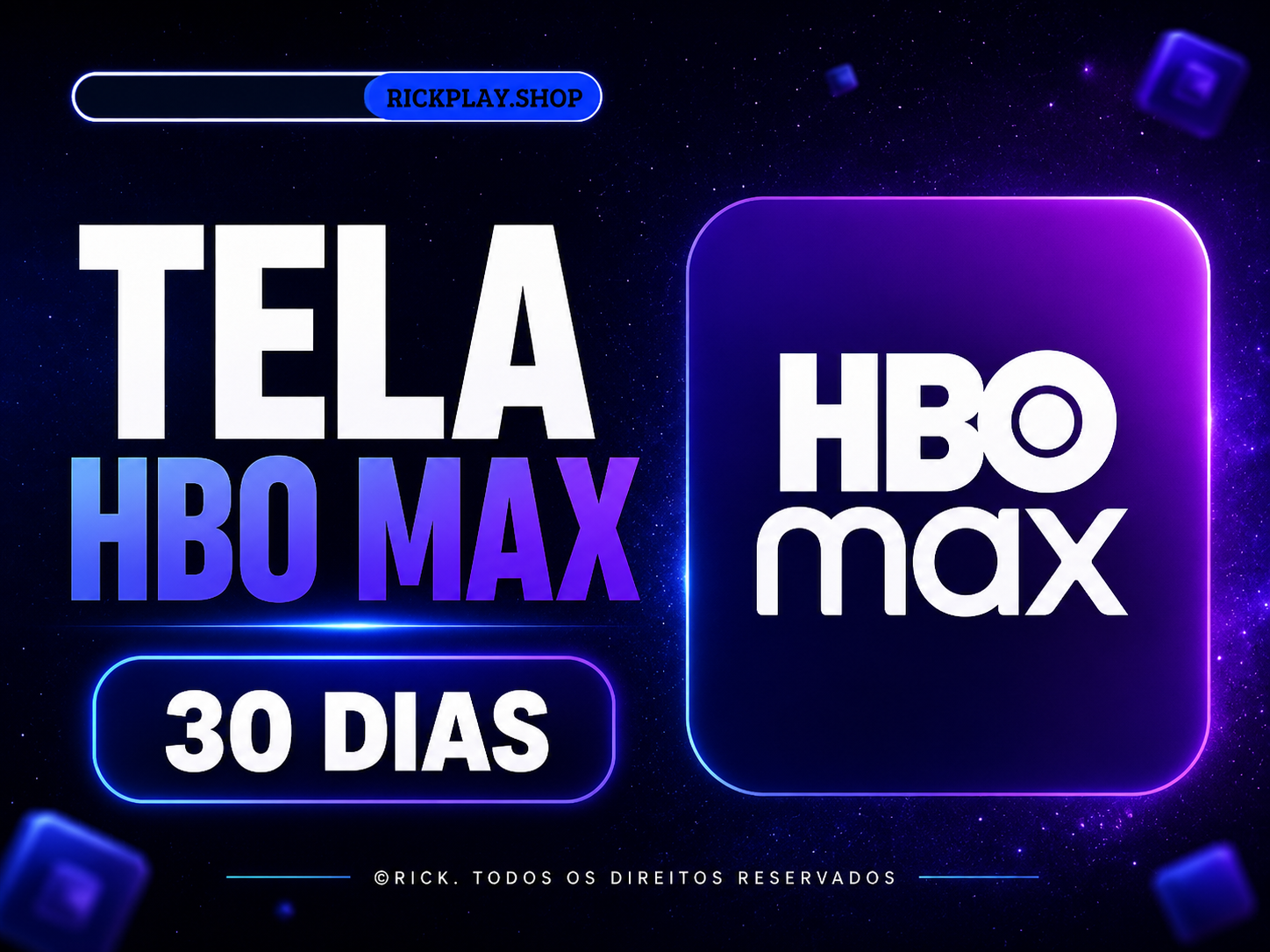Hbo max - 1 perfil plano standart - entrega instantânea